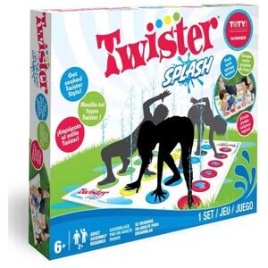 Hasbro Twister Splash water game for‎ children, sprinkler for the patio, outdoor